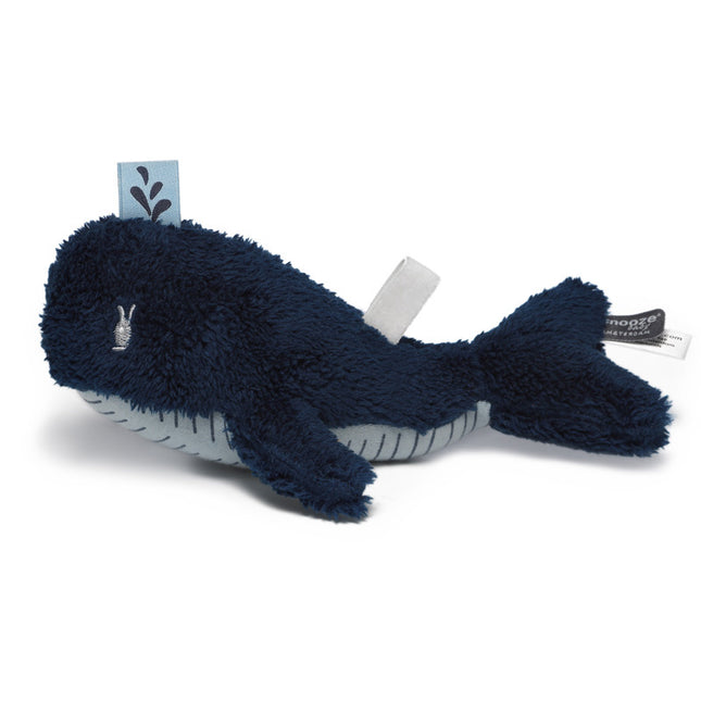 Snoozebaby Cuddle kocyk Wally Whale Midnight Blue