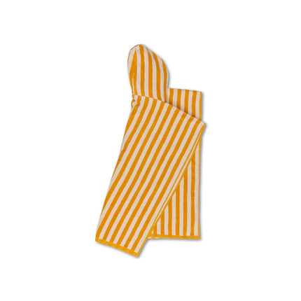 Swim Essentials Bathcape Baby Luxe Beach Yellow Stiped