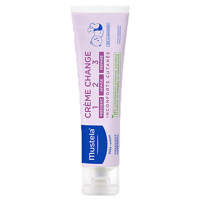 Mustela Baby Krem na zmianę pieluszki 1-2-3 100ml