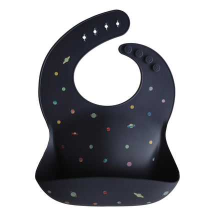 Mushie Bib Silicone Planet