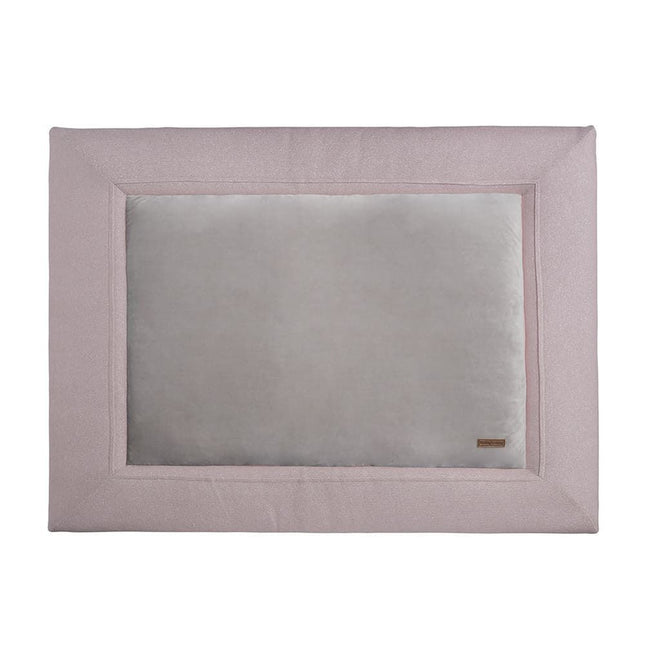 Baby's Only Boxcloth Sparkle Melee Silver Pink 75x95cm