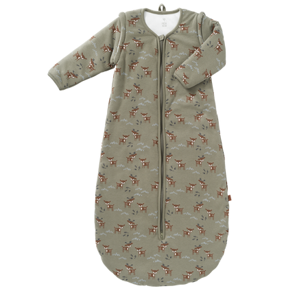 Fresk Baby Deer Śpiwór z odpinanym rękawem Olive 70cm