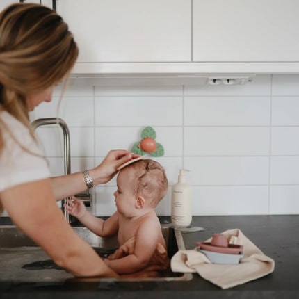 Mushie Ściereczka do mycia Różowe Kwiaty 5szt