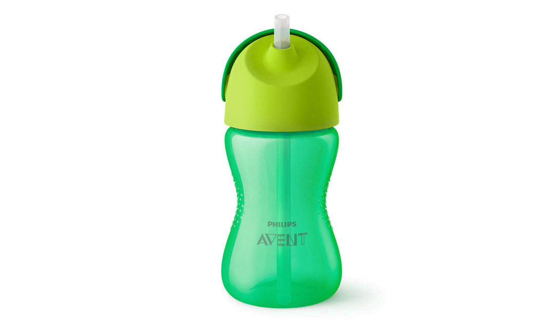 Kubek ze słomką Philips Avent 300ml 12m+ Zielony