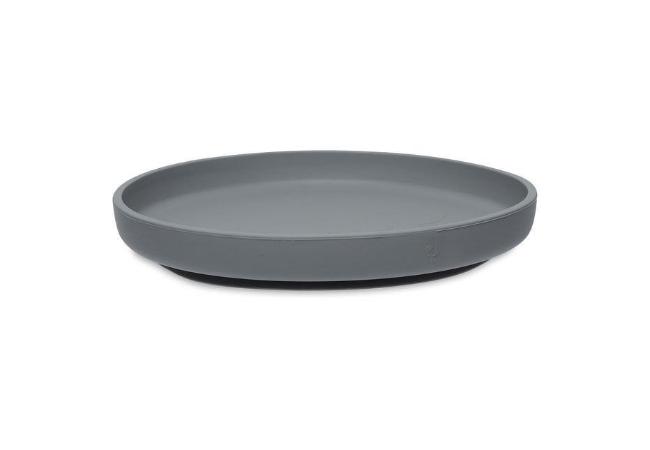 Jollein Baby Plate Silicone Storm Grey