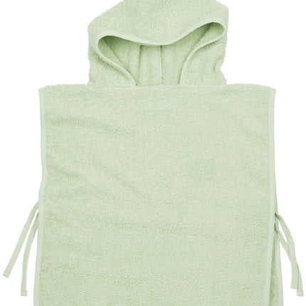 Meyco Bathponcho 1-3 lata Basic Terry Soft Green