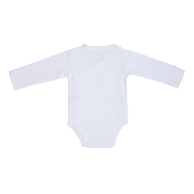 Baby's Only Romper z długim rękawem Pure White