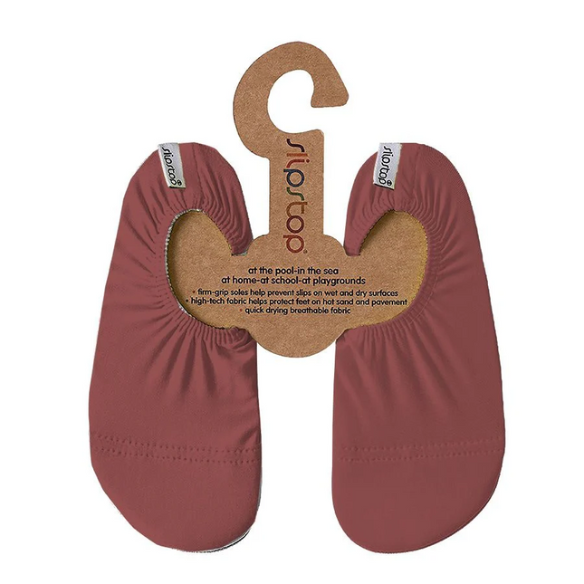 Slip-stop Water Shoes Burgundy