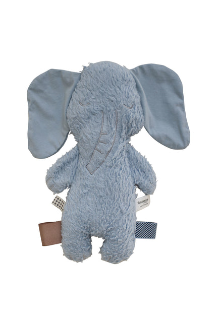 Snoozebaby Cuddle Organic Elephant Olly Fresh Blue