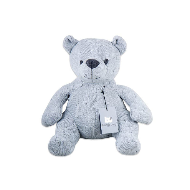 Baby's Only Cuddle Bear Cable Grey 35cm