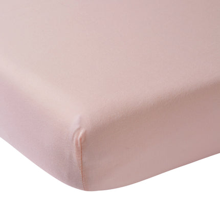 Meyco Prześcieradło Jersey Old Pink 60x120cm