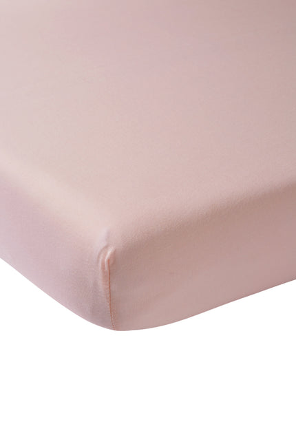 Meyco Prześcieradło Jersey Old Pink 60x120cm