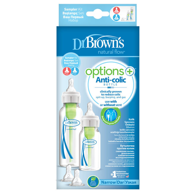 Dr. Brown's Baby Bottle Anti-Collic Sampler Kit Butelka ze standardową szyjką