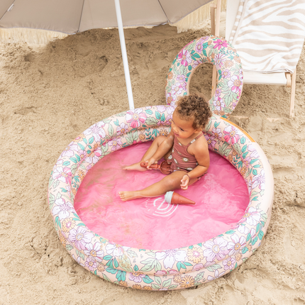 Swim Essentials Basen dla dzieci Flowers 1M