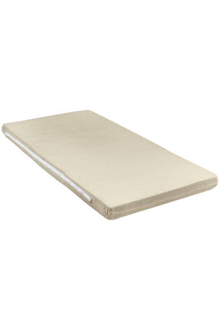 Pokrowiec na materac Meyco Jersey Campingbed Deluxe 60X120 Sand