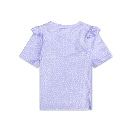 Swim Essentials Swimshirt Child Uv Lilac Leopard