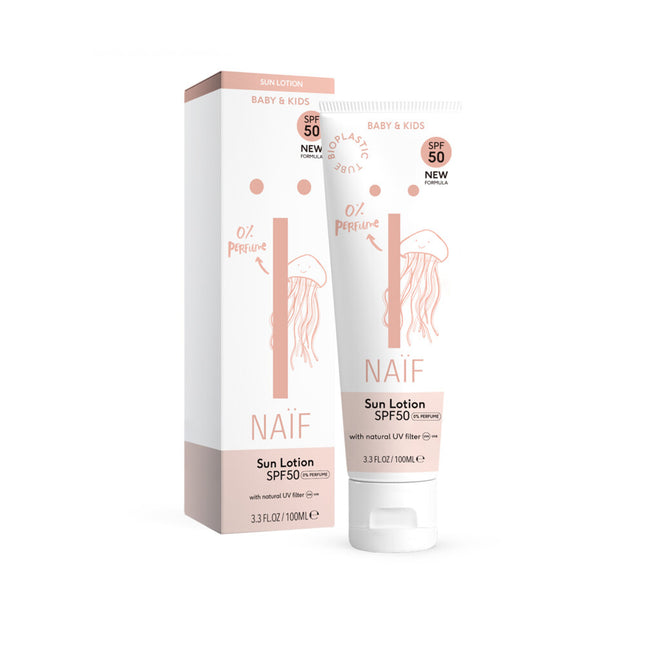 Naif Care Set Balsam przeciwsłoneczny dla dzieci Spf 50