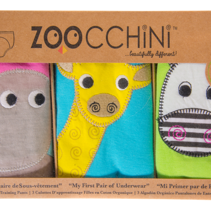 Spodnie treningowe Zoocchini Girls Safari Cotton 3szt.