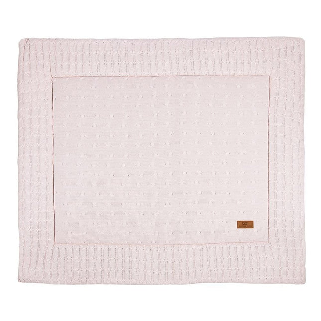 Baby's Only Boxcloth Cable Classic Pink 80x100cm