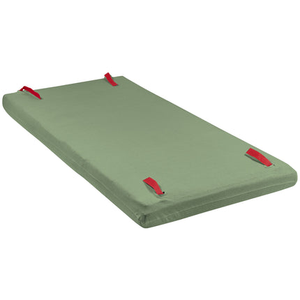 Meyco Pokrowiec na materac Jersey Campingbed Deluxe 60X120 Forest Green