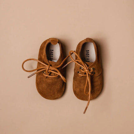 Buty dziecięce Baby Dutch Nova Camel Suede