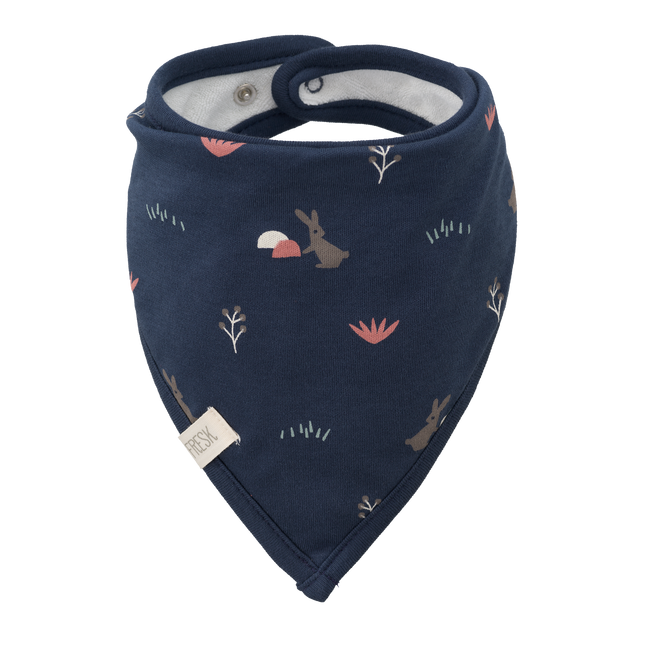 Fresk Bib Rabbit Bandana Mood Indigo