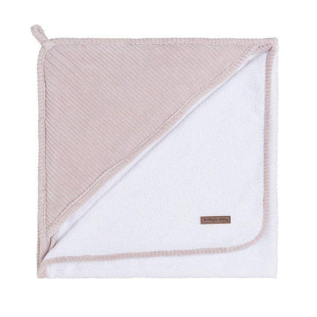 Baby's Only Bathcape Baby Sense Old Pink 75x85cm