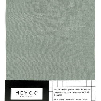 Meyco Pokrowiec na przewijak Basic Jersey Stone Green