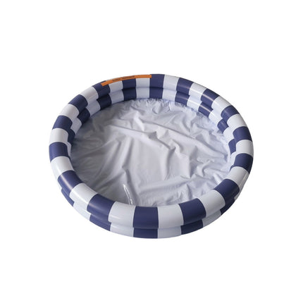 Swim Essentials Swimming Pool Blue White Stripes 100 Dia