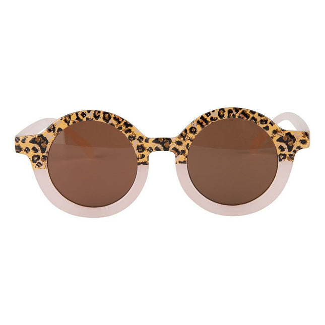 Baby Dutch Baby Sunglasses Okulary przeciwsłoneczne Leopard Blush