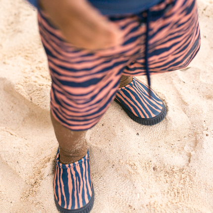 Buty do pływania Swim Essentials Zebra Lycra Blue