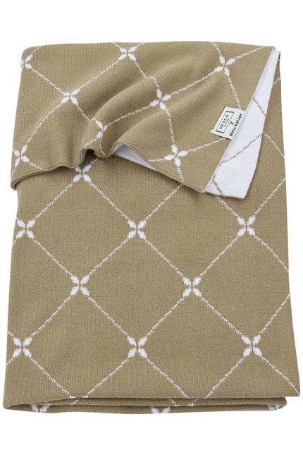 Meyco Cradle BlanketxMrs. Emperor Louis Taupe