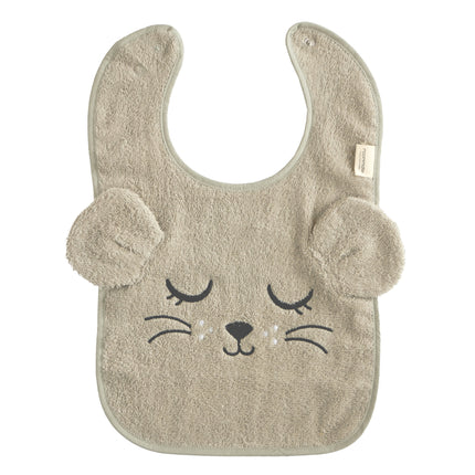 Roommate Bib Mouse Grey