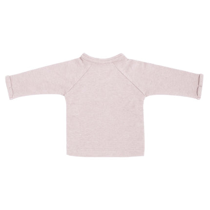 Dziecięca koszula Only Overslag Baby Melange Classic Pink Wcześniak