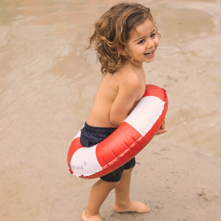 Opaska do pływania dla dzieci Swim Essentials Lifeguard czerwono-biała 55 cm