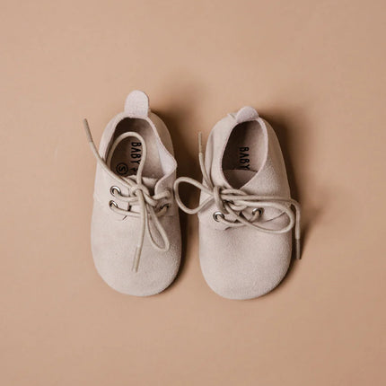 Buty dziecięce Baby Dutch Nova Ecru Suede