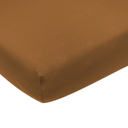 Meyco Prześcieradło Jersey Camel 40x80/90 cm