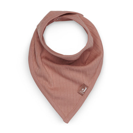 Jollein Bib Bandana Stripe Rosewood 2szt