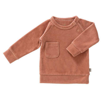 Fresk Baby Sweater Velours Ash Rose