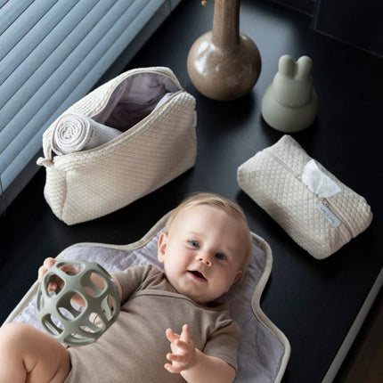 Torba na przybory toaletowe Baby's Only Sky Warm Linen