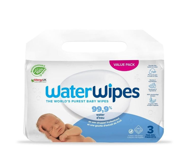 Ściereczki WaterWipes 180 St 3x60 St