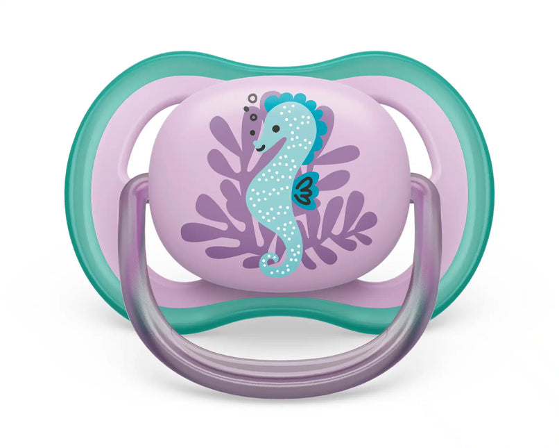 Philips Avent Smoczek uspokajający +6 miesięcy Air Seahorse/Vis