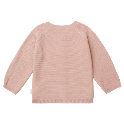 Sweter dziecięcy Noppies Naga Rose Smoke