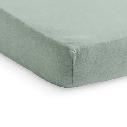 Jollein Prześcieradło Jersey Ash Green 40x90cm