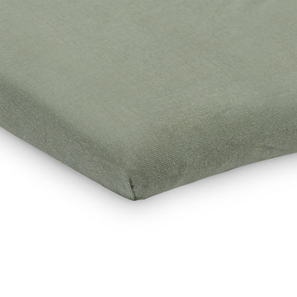 Jollein Prześcieradło Jersey Box Materac Ash Green 75x95cm 2szt