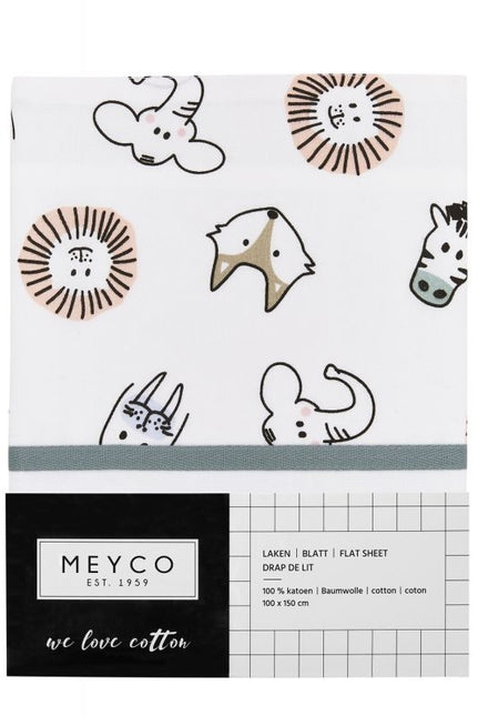 Meyco Cradle Blanket Animal