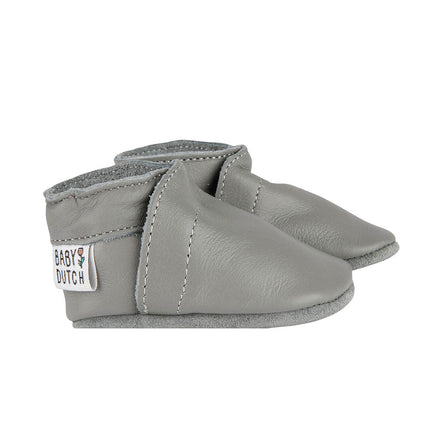 Baby Dutch Baby Shoes Plain Grey