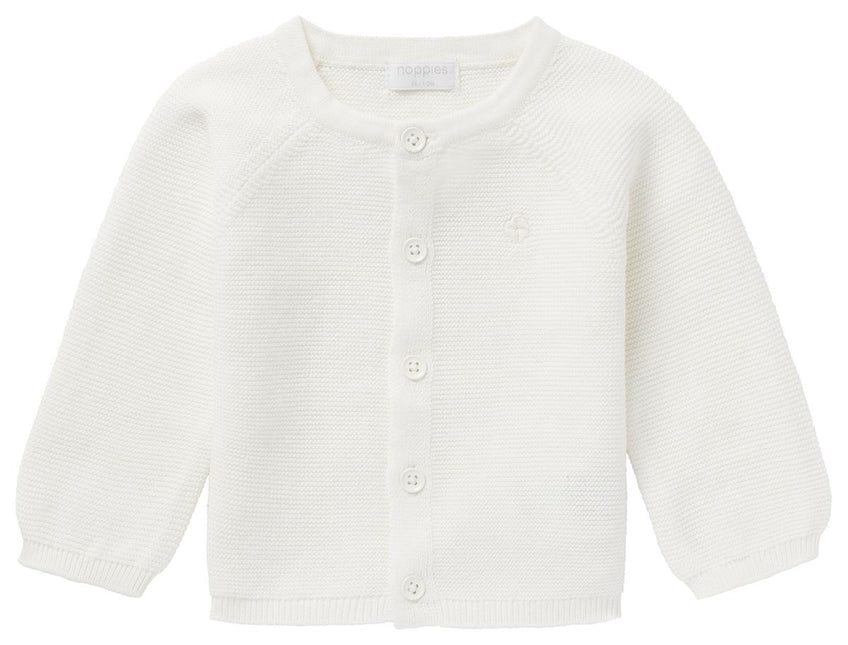 Noppies Baby Cardigan Naga White