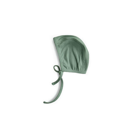 Mushie Baby Hat Bonnet Roman Green