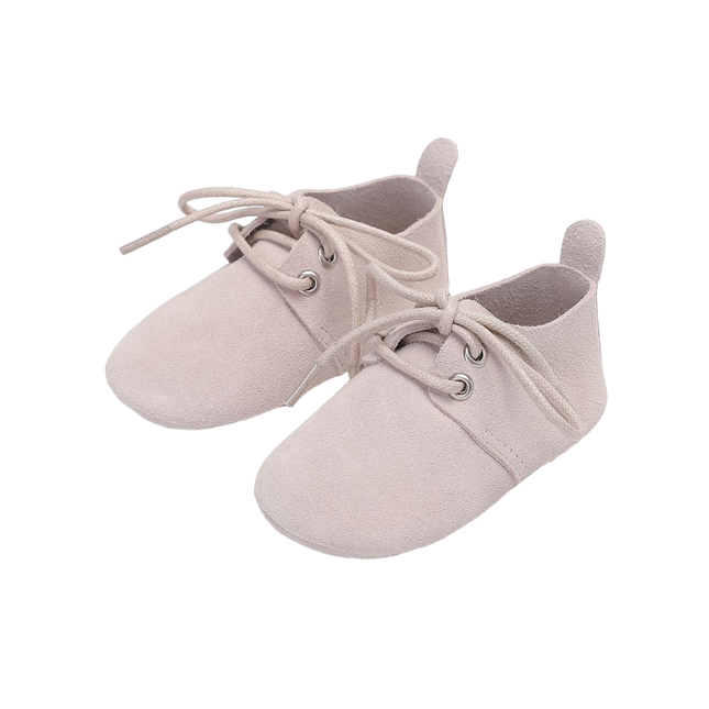 Buty dziecięce Baby Dutch Nova Ecru Suede